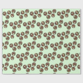 チョコレートフランスのチョコレティエチョコホリック ラッピングペーパー (フラット)