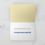 チョコレートフロステドナット&コーヒーマグカップ踊り: カード (内部)