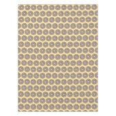 チョコレートフロストココナッツグレーズケーキドーナツ テーブルクロス (正面)