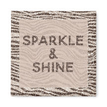 チョコレートブラウンクリーム赤面ゼブラグリッタードリーム