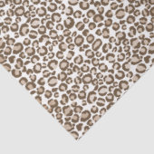 チョコレートブラウンヒョウ柄 薄葉紙 (詳細)