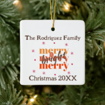 チョコレートブラウンボホメリー&ブライトクリスマス