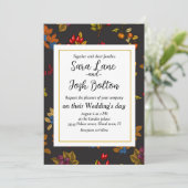 チョコレートブラウン2の秋の実 招待状 (スタンド正面)