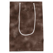 チョコレートブラウン   ミディアムペーパーバッグ (裏面)