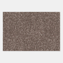 チョコレートブラウン ラッピングペーパーシート