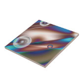 チョコレートブルー タイル (側面)