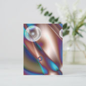 チョコレートブルー ポストカード (スタンド正面)