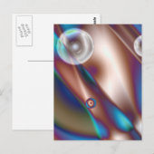 チョコレートブルー ポストカード (正面/裏面)