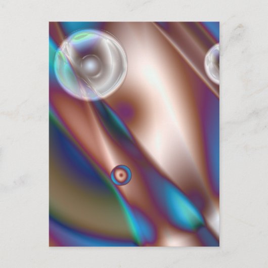 チョコレートブルー ポストカード (正面)