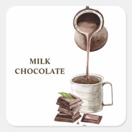 チョコレートブーケフレーム スクエアシール