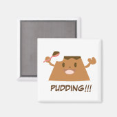 チョコレートプリン!!!! マグネット (正面/裏面)