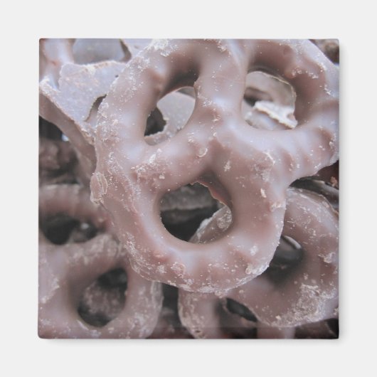 チョコレートプレッツェル磁石 マグネット (正面)