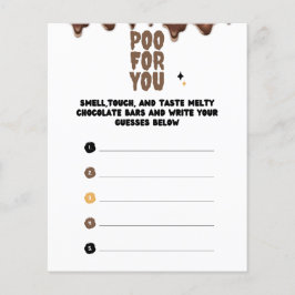 チョコレートベビーシャワーゲームを推測