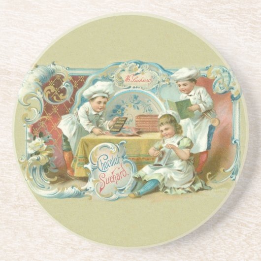 チョコレートベーカーズアンティーク コースター (正面)