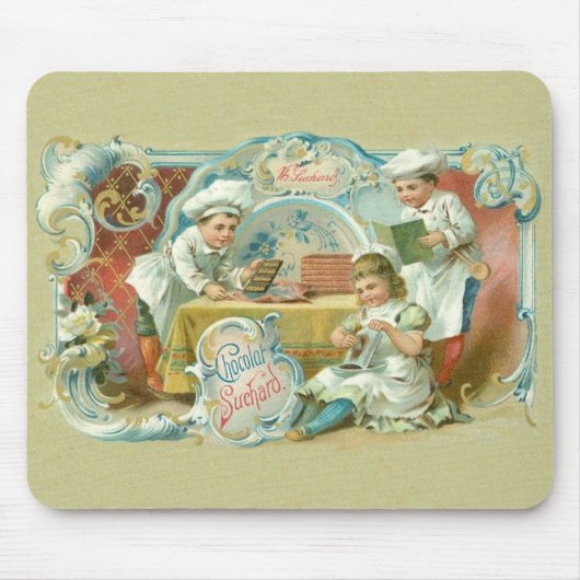 チョコレートベーカーズアンティーク マウスパッド (正面)