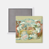 チョコレートベーカーズアンティーク マグネット (正面/裏面)