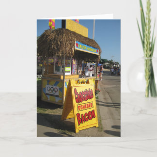 チョコレートベーコンのバースデー・カード カード