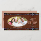 チョコレートホリデーズフォトカード シーズンカード (正面/裏面)
