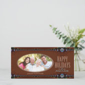 チョコレートホリデー フォトカード シーズンカード (スタンド正面)