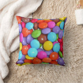 チョコレートボタン装飾用クッション クッション (ブランケット)