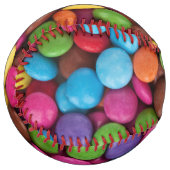 チョコレートボタン ソフトボール (正面左)