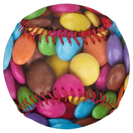 チョコレートボタン ソフトボール (正面)