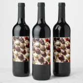 チョコレートボトル ワインラベル (ボトル)