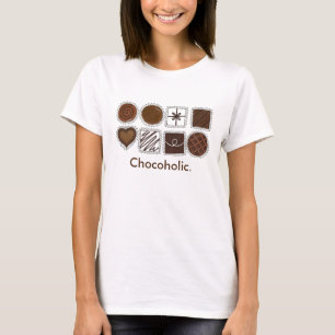 チョコレートボンボンボンショコラティエのチョコホリック箱 Tシャツ