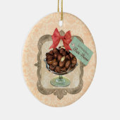 チョコレートボンボン菓子キャンデーのクリスマスのオーナメント セラミックオーナメント (右)