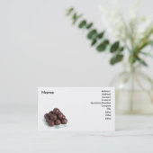 チョコレートボール名刺 名刺 (スタンド正面)