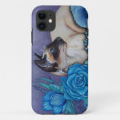 チョコレートポイントのシャム猫 Case-Mate iPhoneケース (裏面)