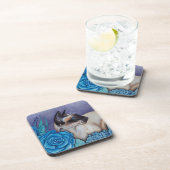 チョコレートポイントシャメネコ コースター (右側)