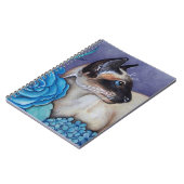 チョコレートポイントシャメネコ ノートブック (左側)