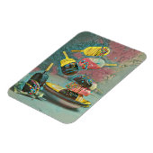 チョコレートポップシクルの散布 マグネット (左側)