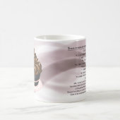 チョコレートマイクロウェーブマグのブラウニーのレシピ、マグ コーヒーマグカップ (中央)