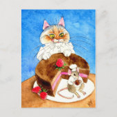 チョコレートマウスケーキ ポストカード (正面)