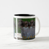 チョコレートマグのたらい ツートーンマグカップ (正面右)