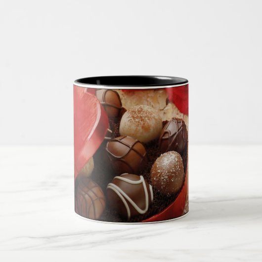 チョコレートマグの箱 ツートーンマグカップ (中央)