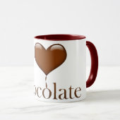 チョコレートマグ大好き マグカップ (正面右)