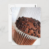チョコレートマフィンのポストカード ポストカード (正面/裏面)