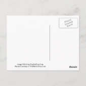 チョコレートマルティーニレシピはがき ポストカード (裏面)