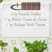 チョコレートマルティーニ キッチンタオル (折り畳み)