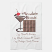 チョコレートマルティーニ キッチンタオル (縦)