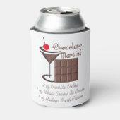 チョコレートマルティーニ 缶クーラー (缶裏面)