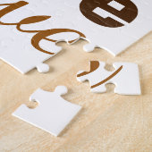 チョコレートマーシュマロのキャンプのスモールを愛するS'More ジグソーパズル (側面)