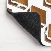 チョコレートマーシュマロキャンプズモーレスモアマウスパッド マウスパッド (コーナー)