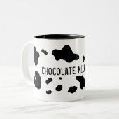 チョコレートミルクの月曜日クラブMuh ツートーンマグカップ (正面左)