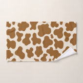 チョコレートミルク牛 バスタオルセット (ハンドタオル)