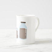 チョコレートミルク ボーンチャイナマグカップ (正面右)