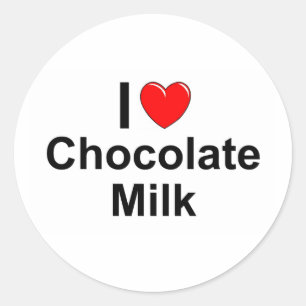 チョコレートミルク ラウンドシール